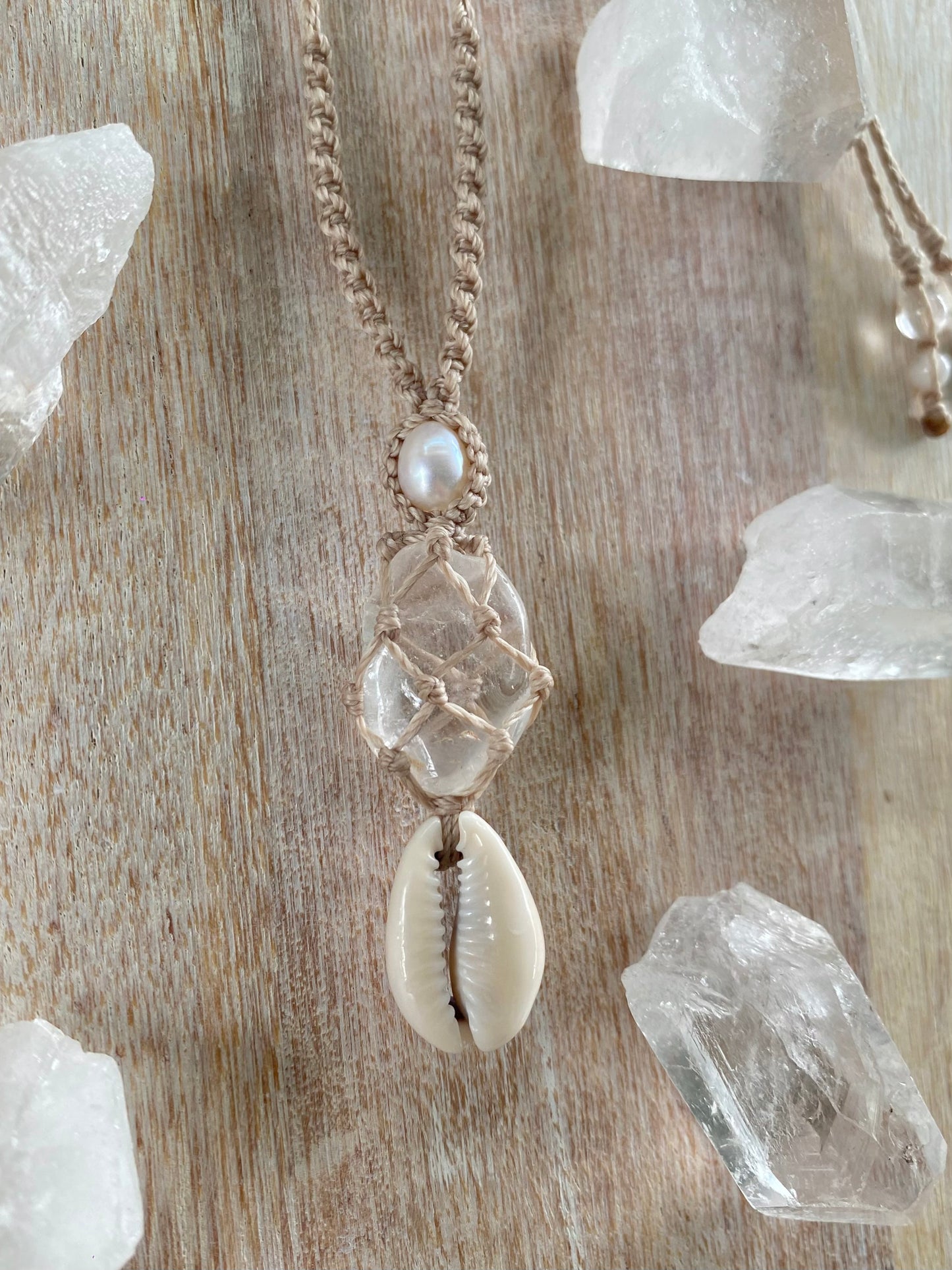 Nerida Necklace (Clear Quartz)
