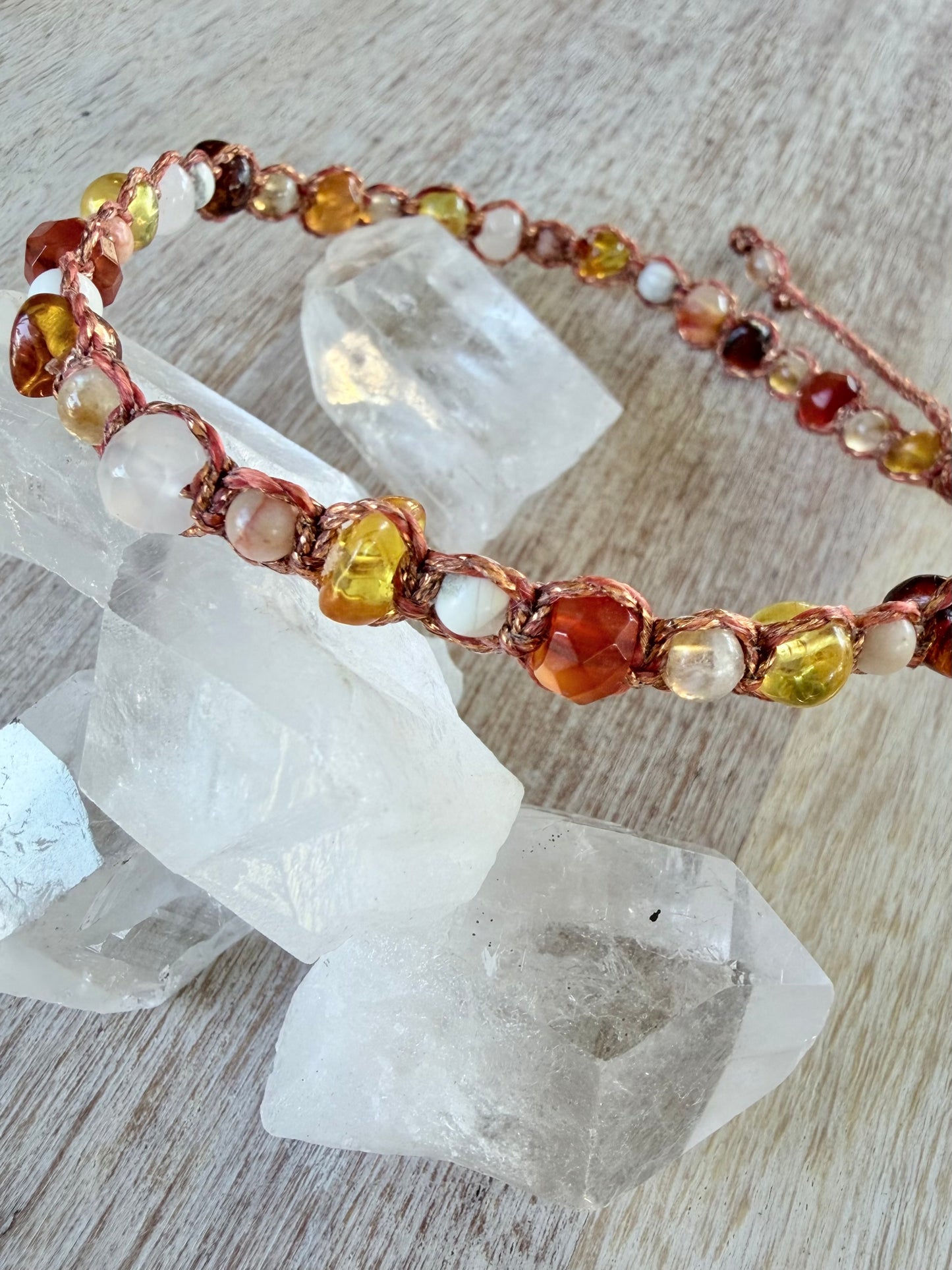 Sunset Ember Anklet