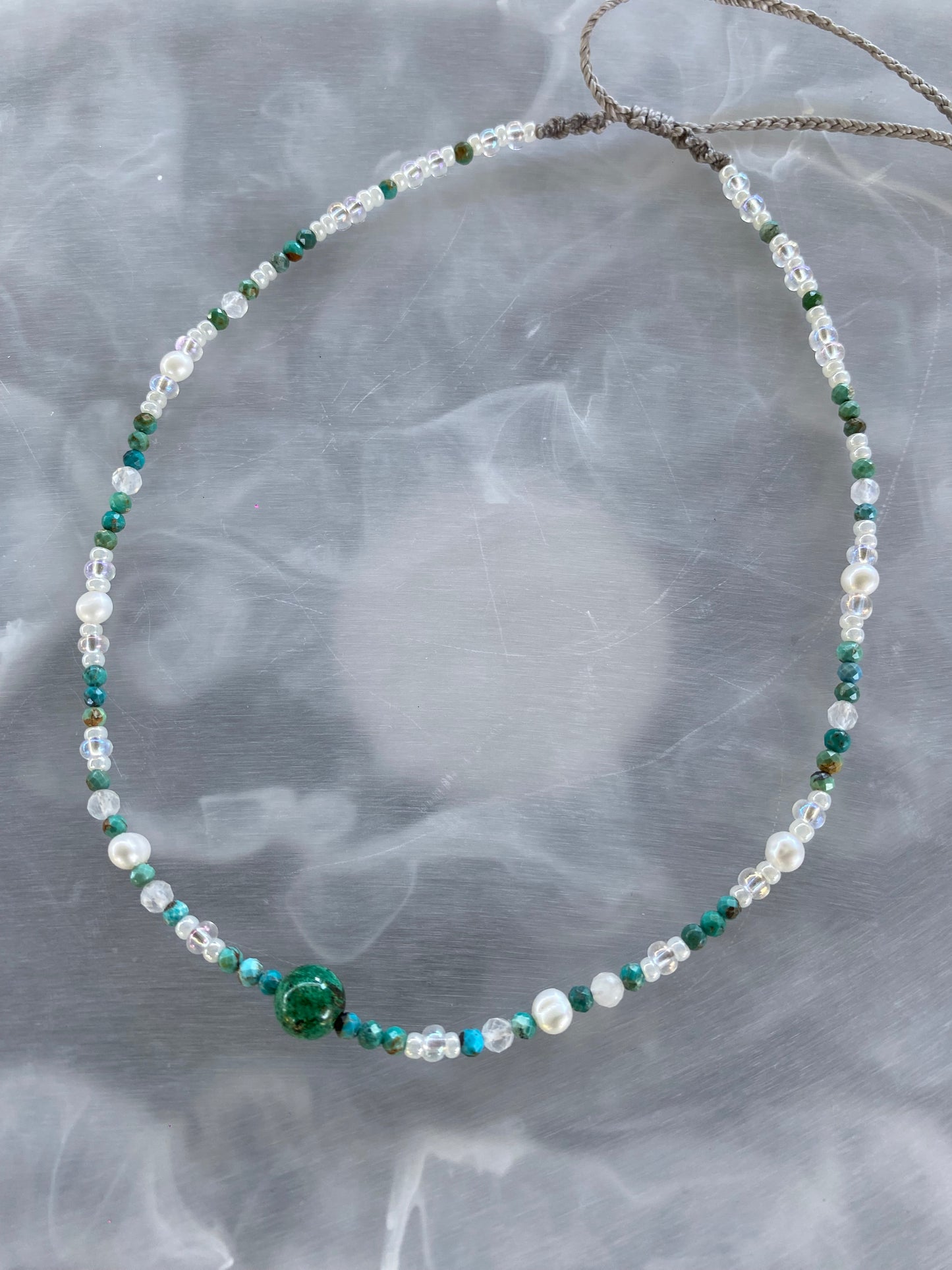 Azurite and Turquoise Choker (Variation 2)