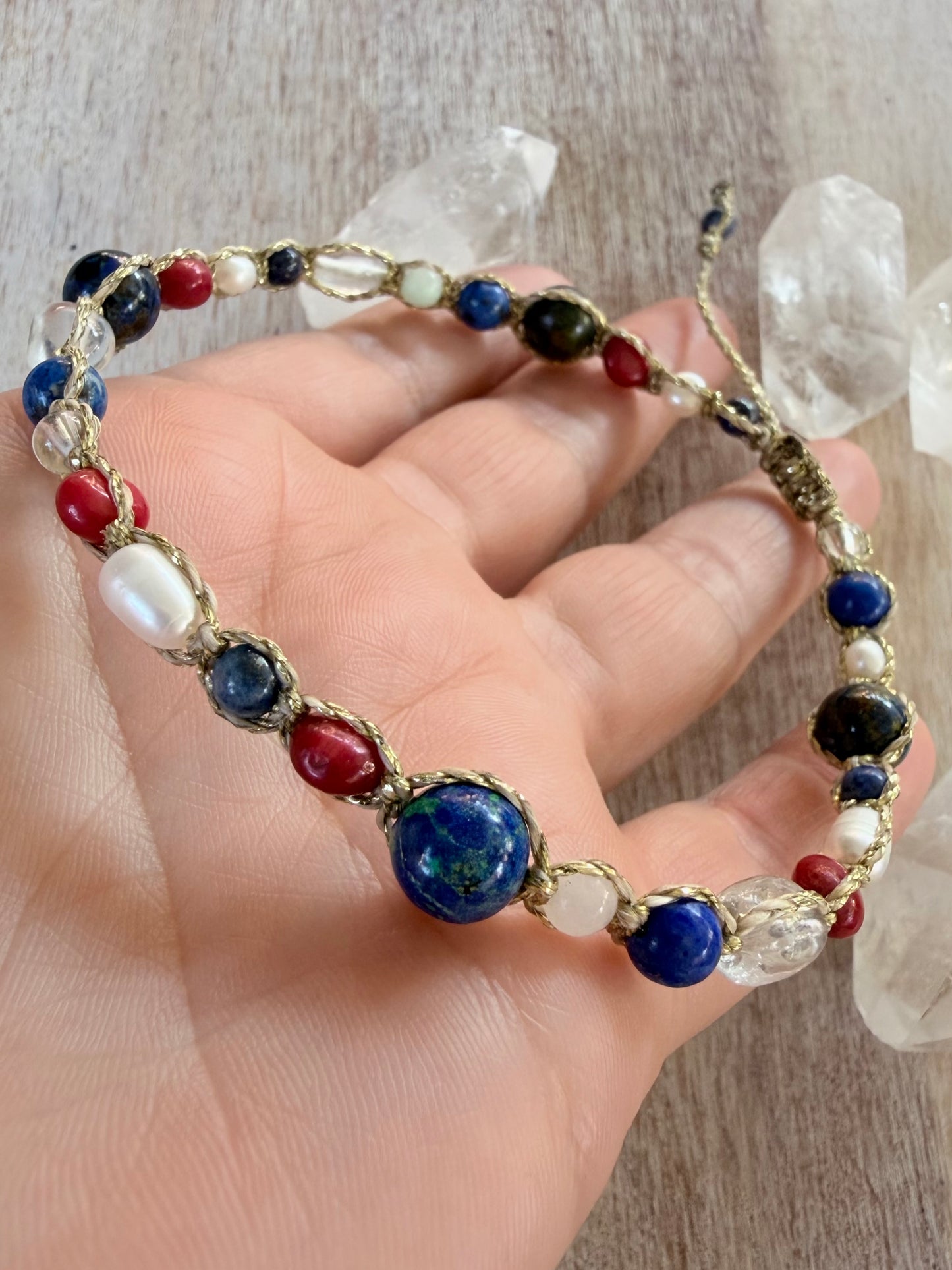 Scarlet Serenade Anklet