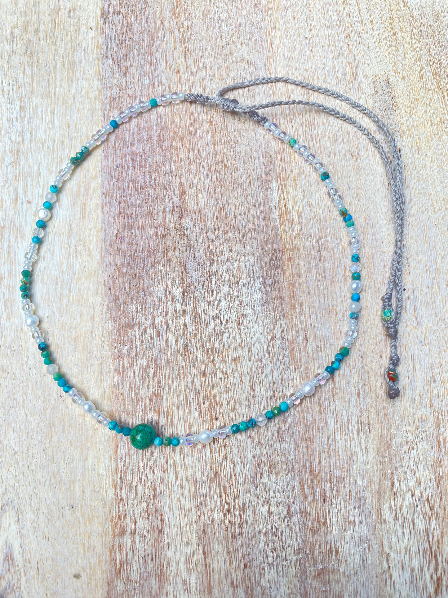 Azurite and Turquoise Choker (variation 3)