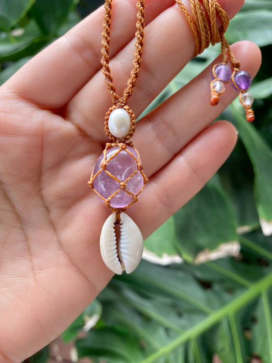 Nerida Necklace (NT Amethyst)