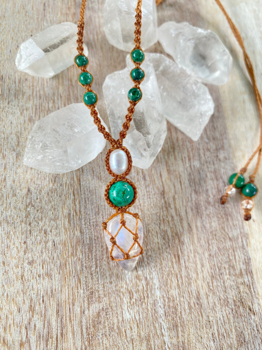 Thallasa Necklace (Azurite)