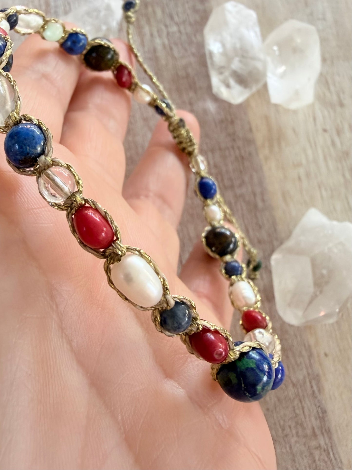 Scarlet Serenade Anklet