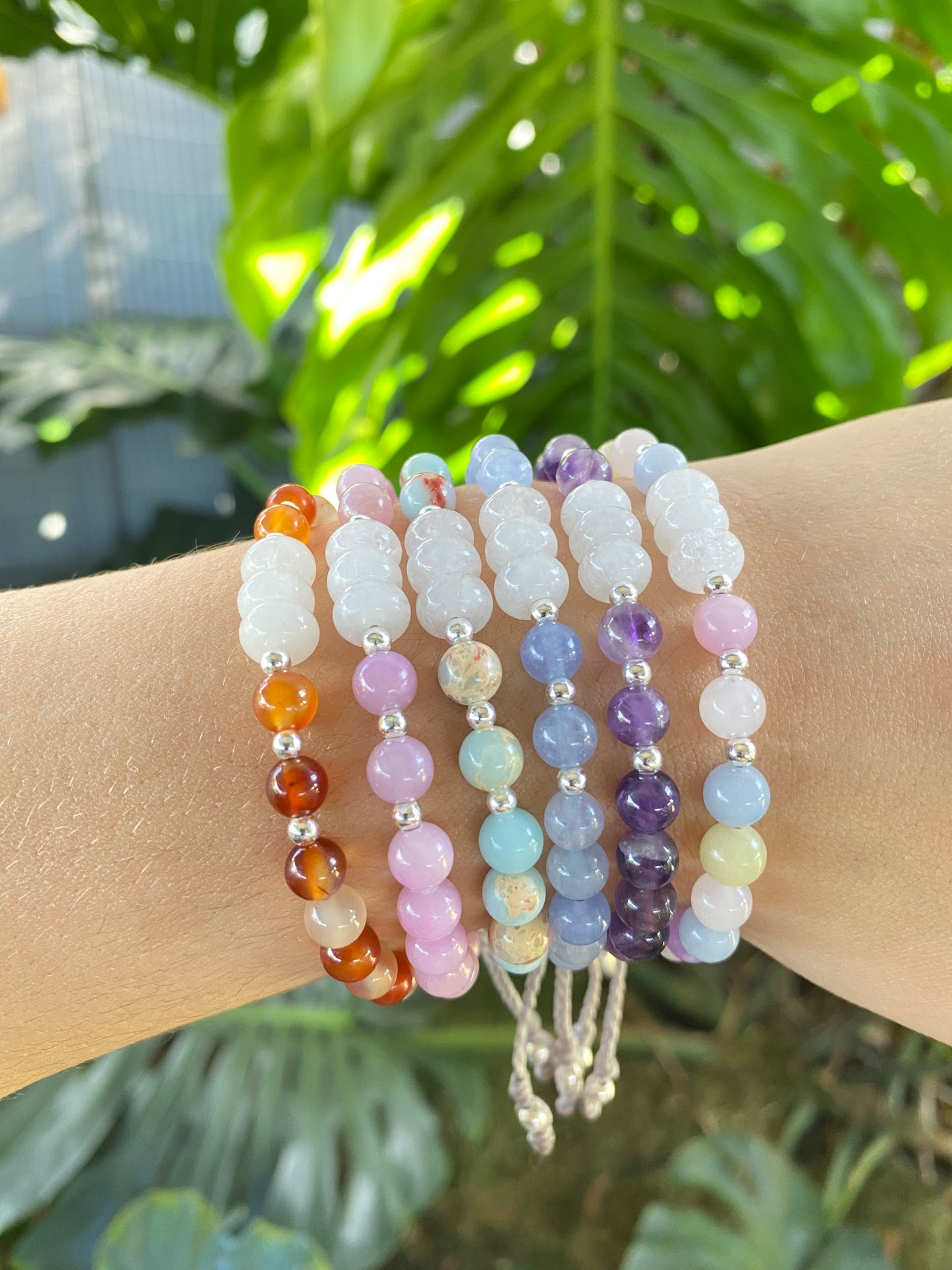 Amethyst Bead Bracelet