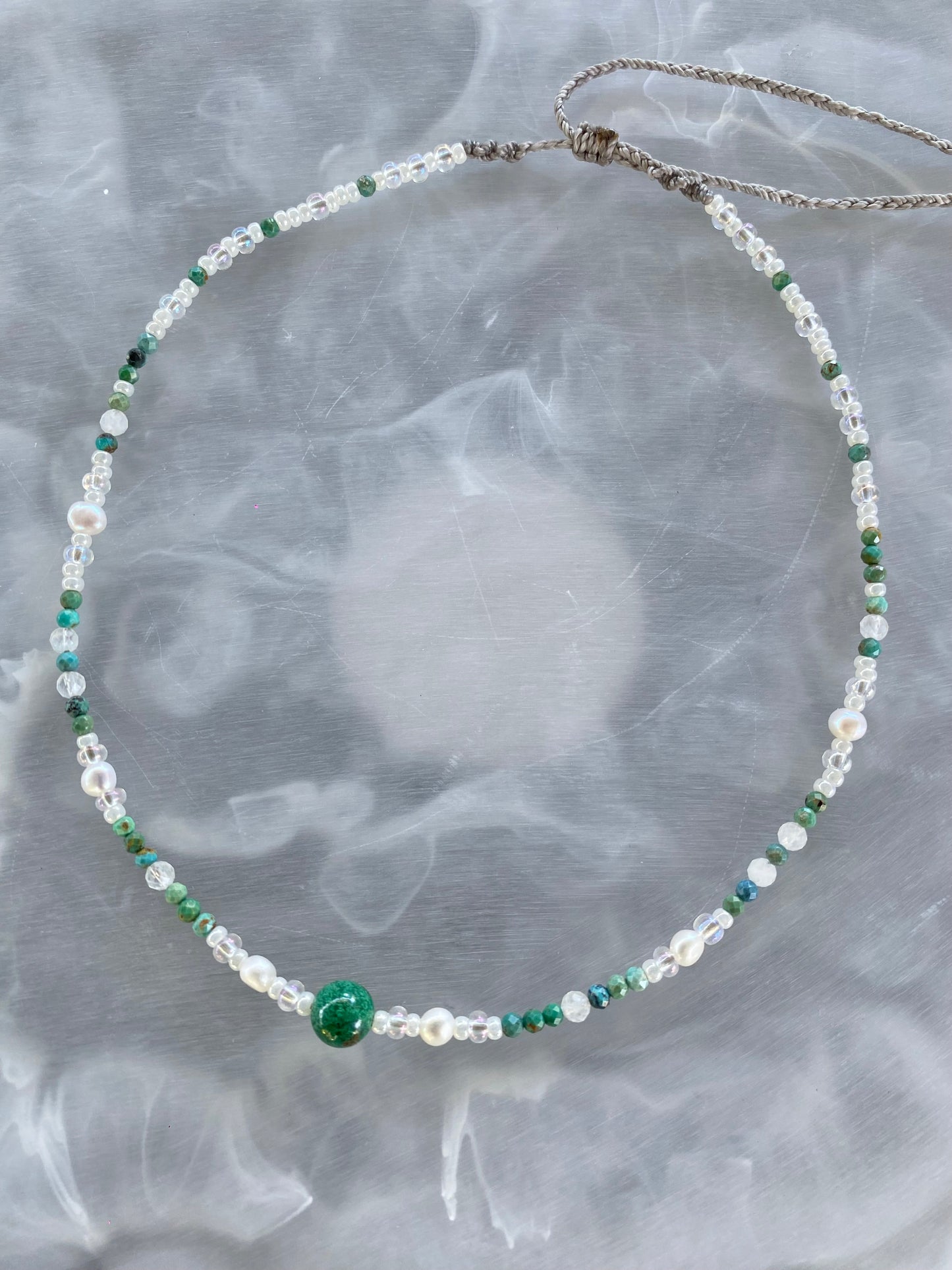 Azurite and Turquoise Choker (Variation 1)