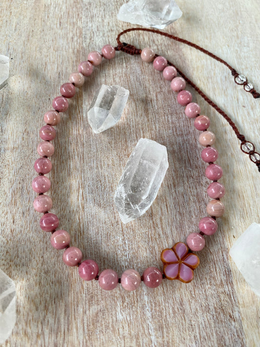 Rosy Haze Kids Necklace