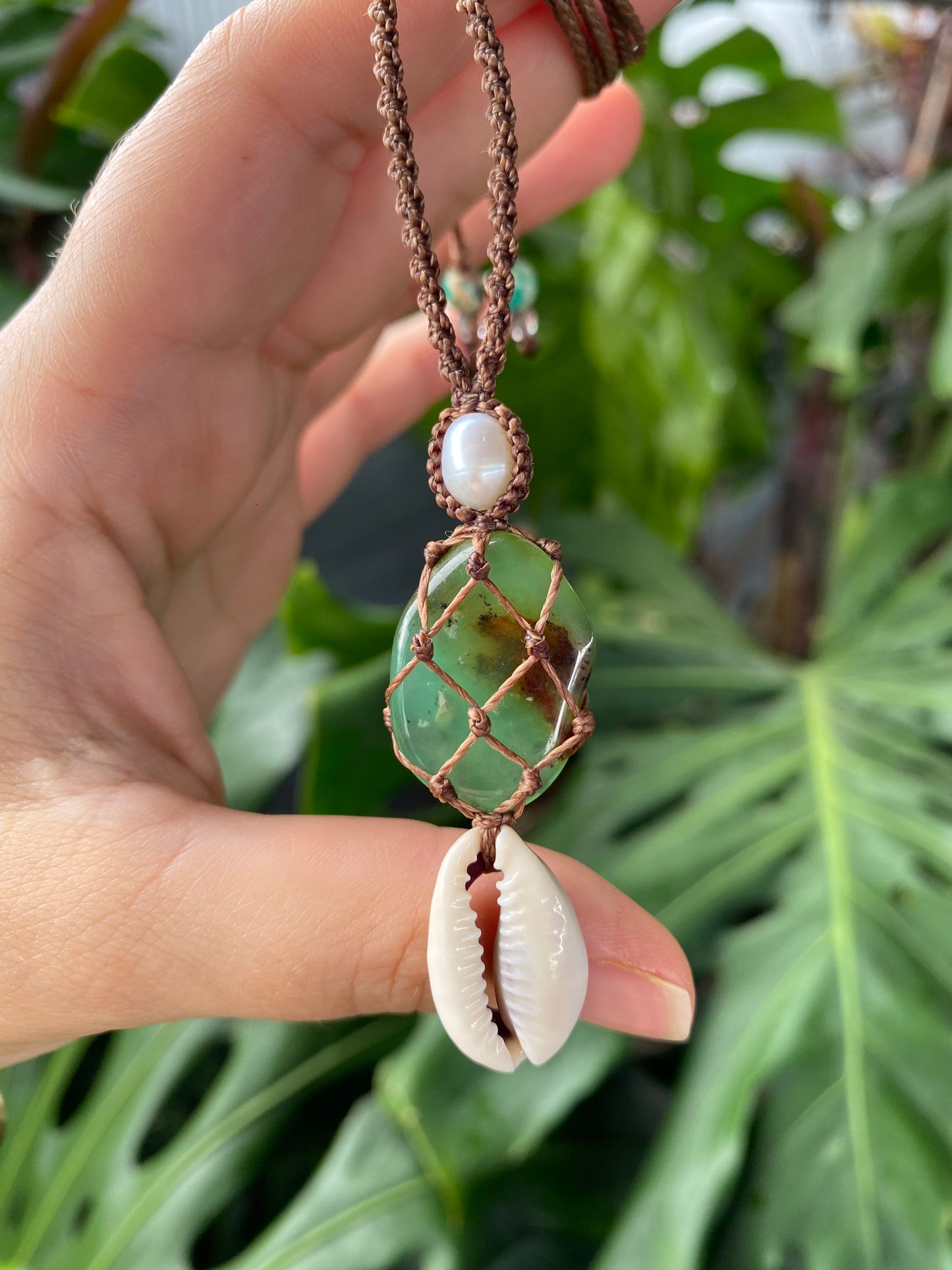 Nerida Necklace (Chrysoprase)