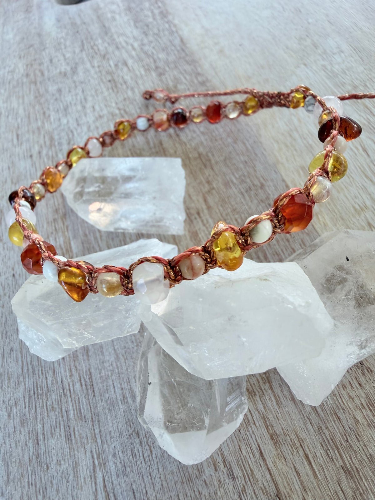 Sunset Ember Anklet