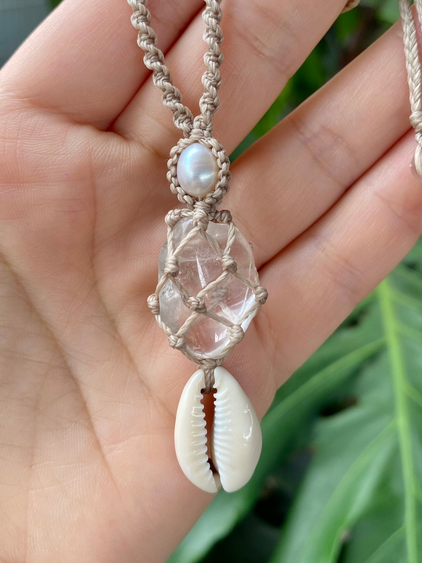 Nerida Necklace (Clear Quartz)
