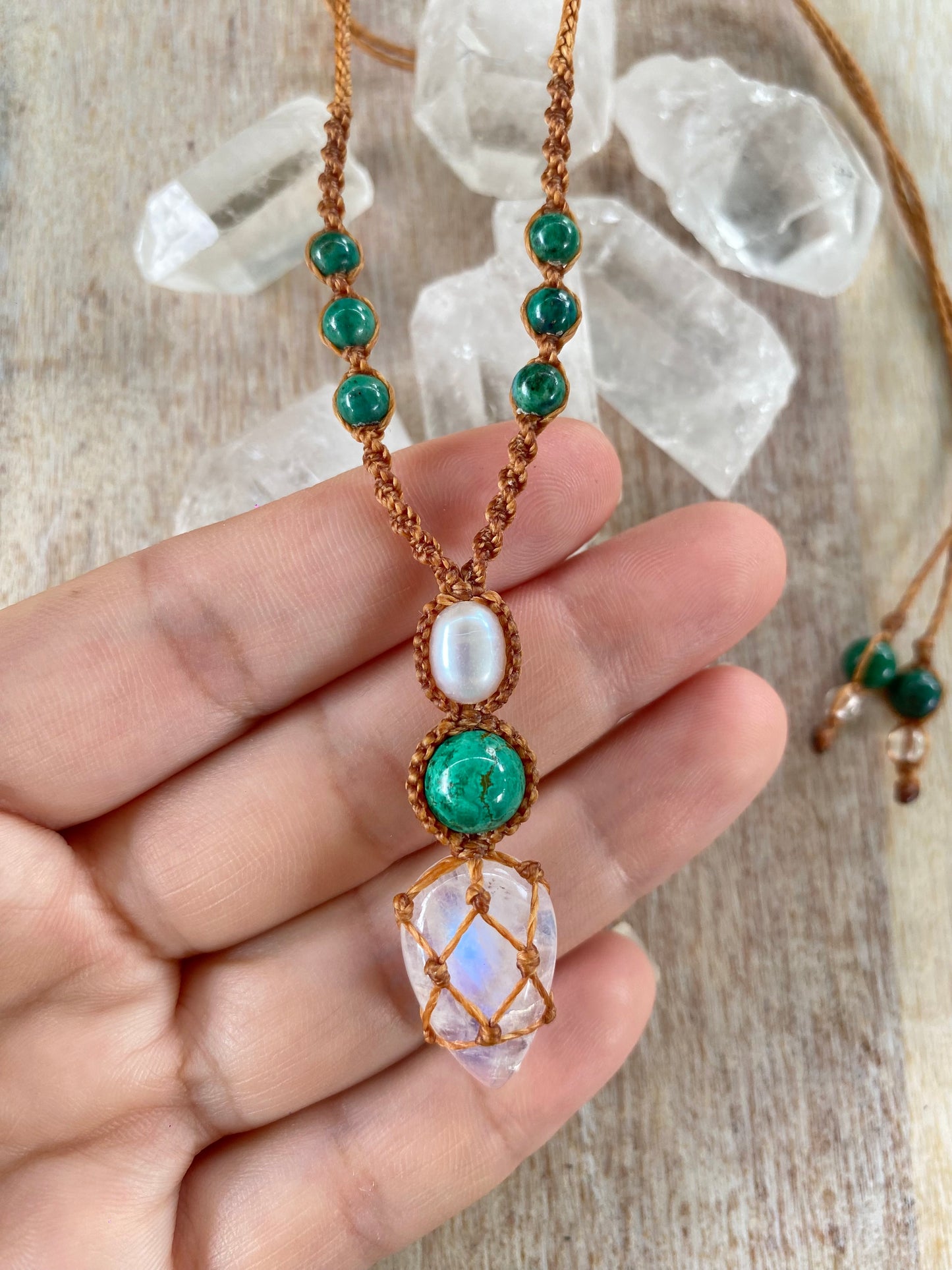 Thallasa Necklace (Azurite)