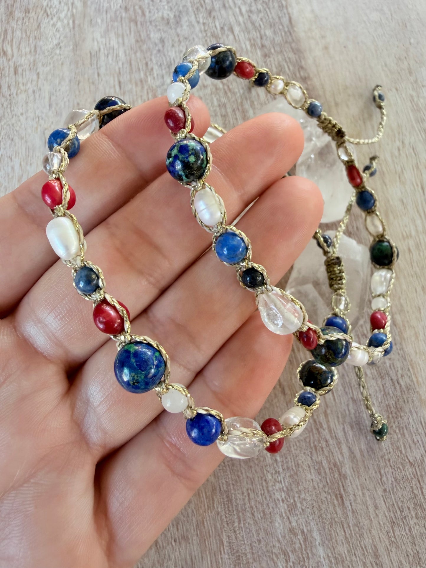 Scarlet Serenade Anklet