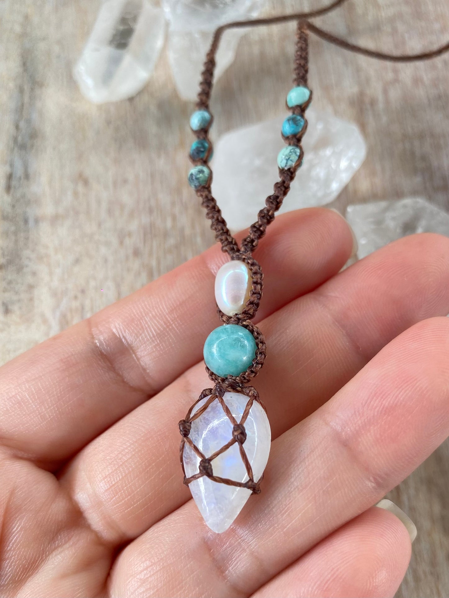 Thallasa Necklace (Burma Jade)
