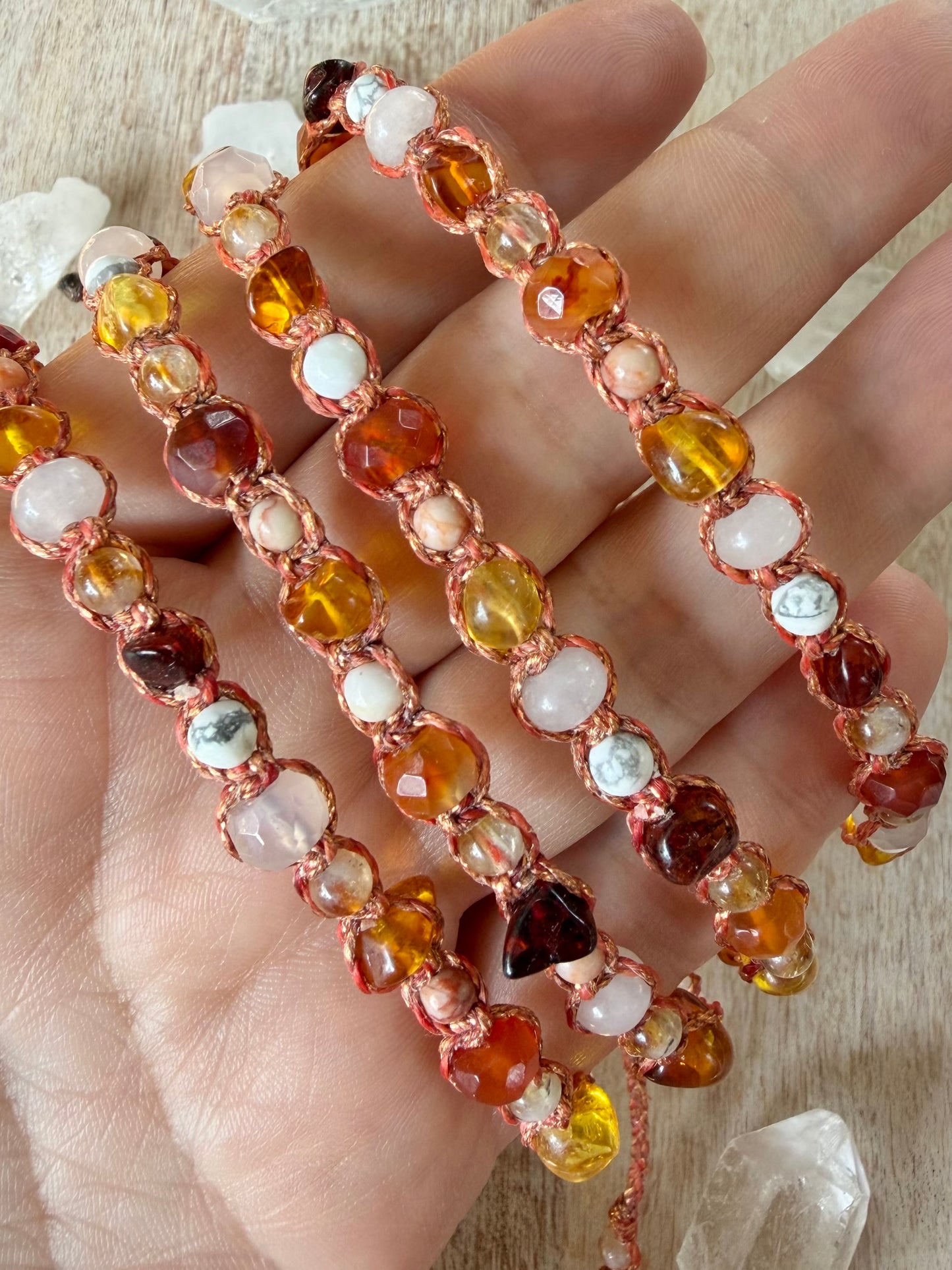 Sunset Ember Anklet