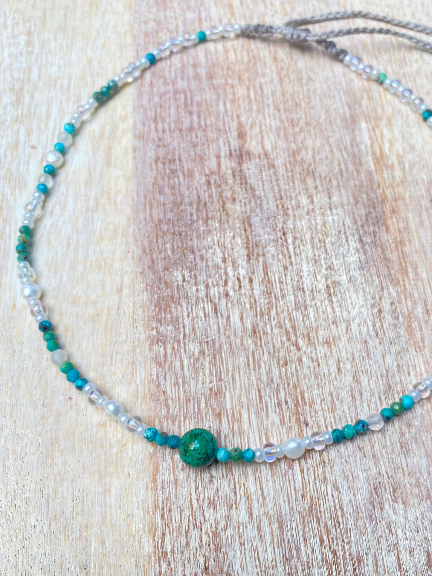 Azurite and Turquoise Choker (variation 3)