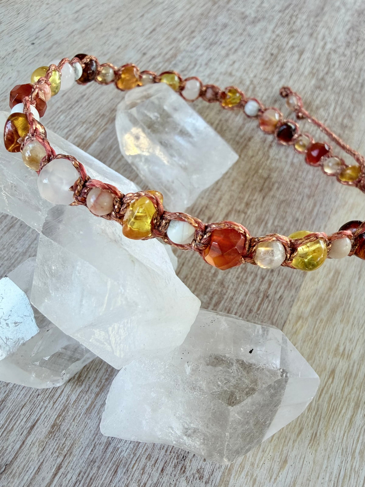 Sunset Ember Anklet