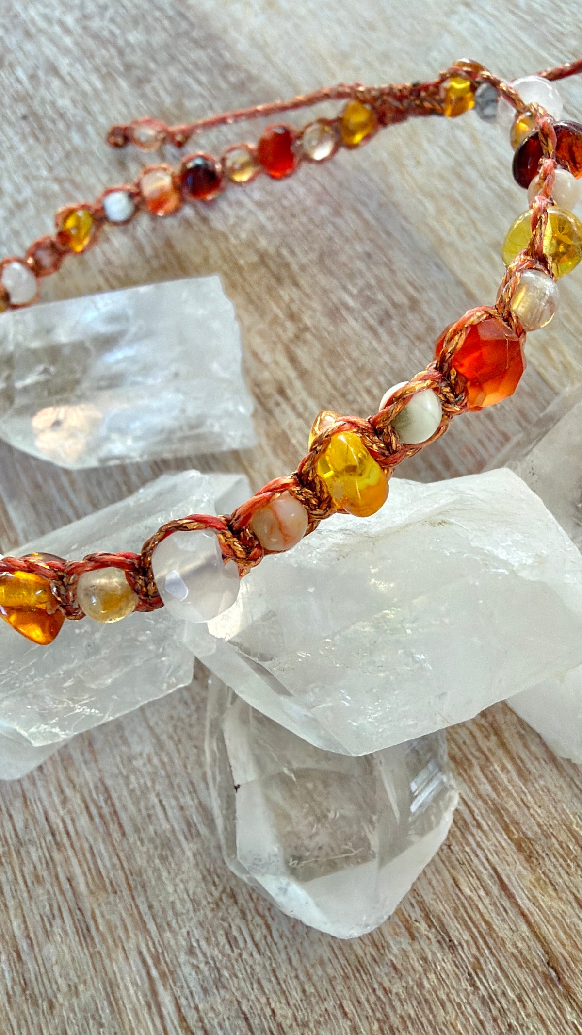 Sunset Ember Anklet