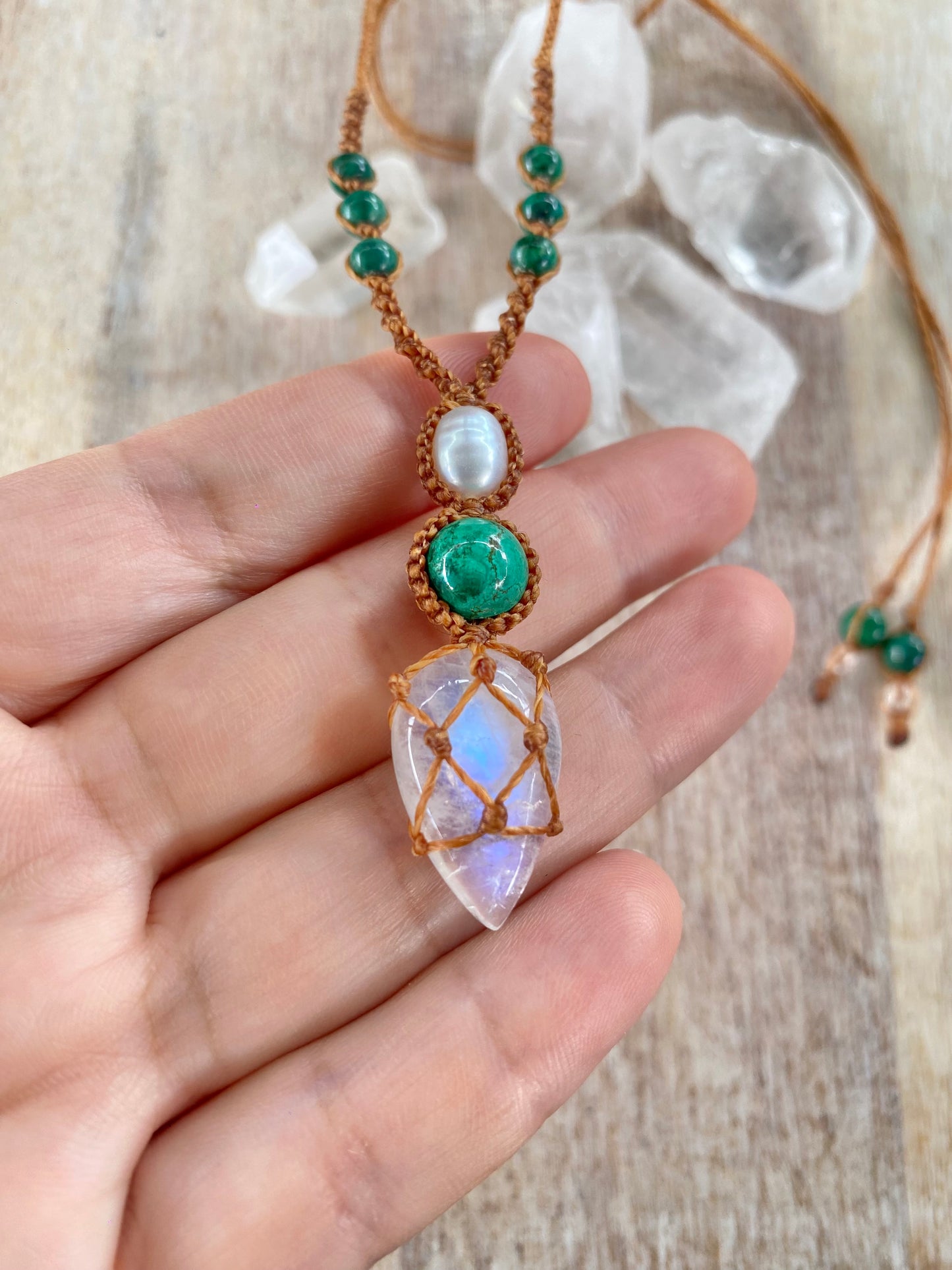 Thallasa Necklace (Azurite)