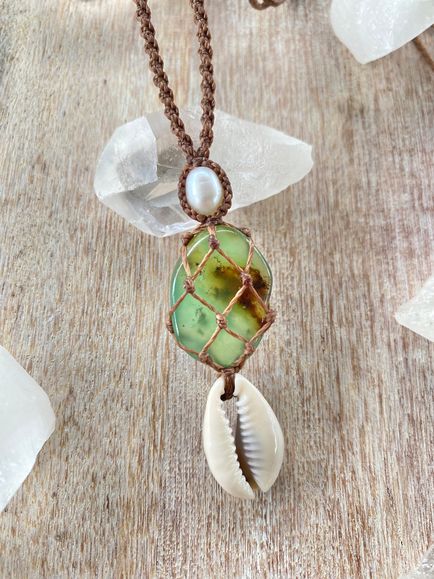 Nerida Necklace (Chrysoprase)