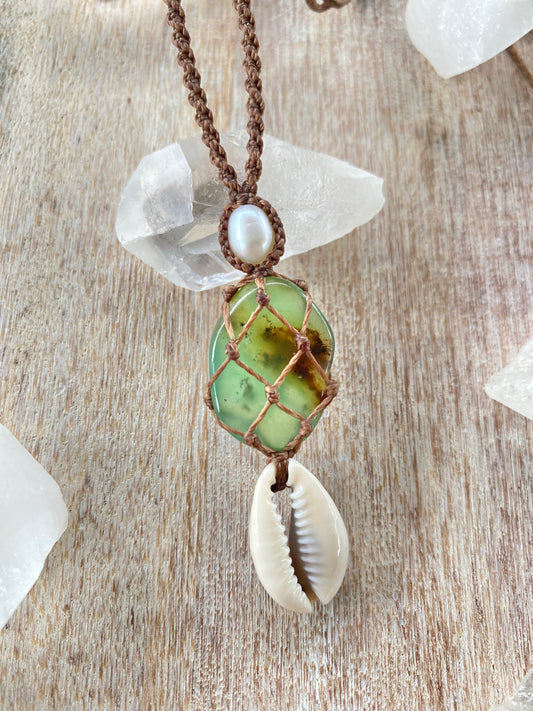 Nerida Necklace (Chrysoprase)