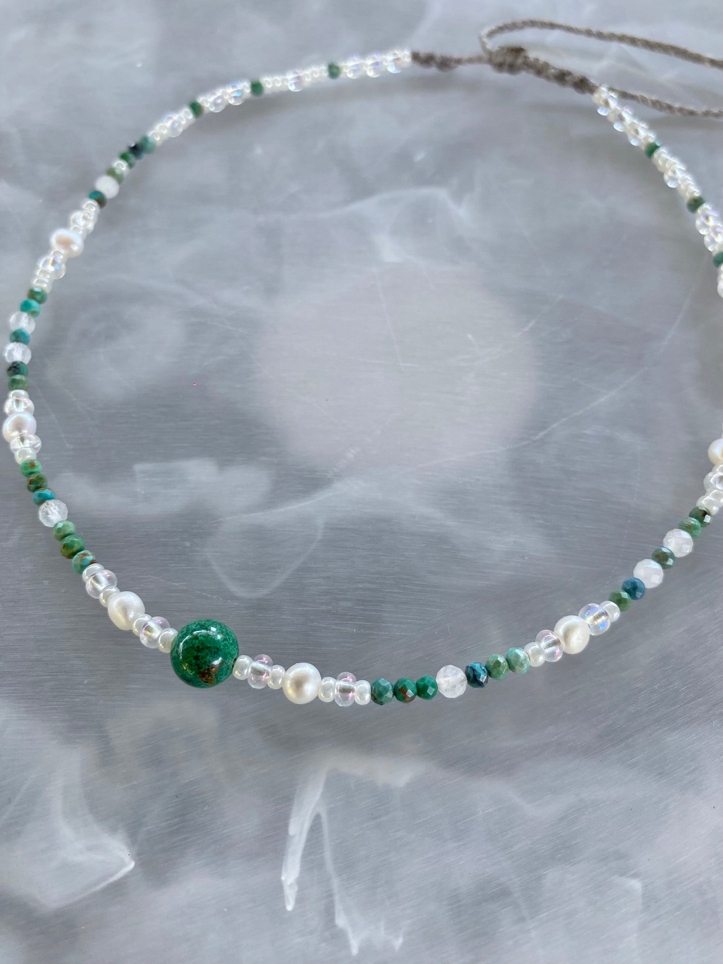 Azurite and Turquoise Choker (Variation 1)