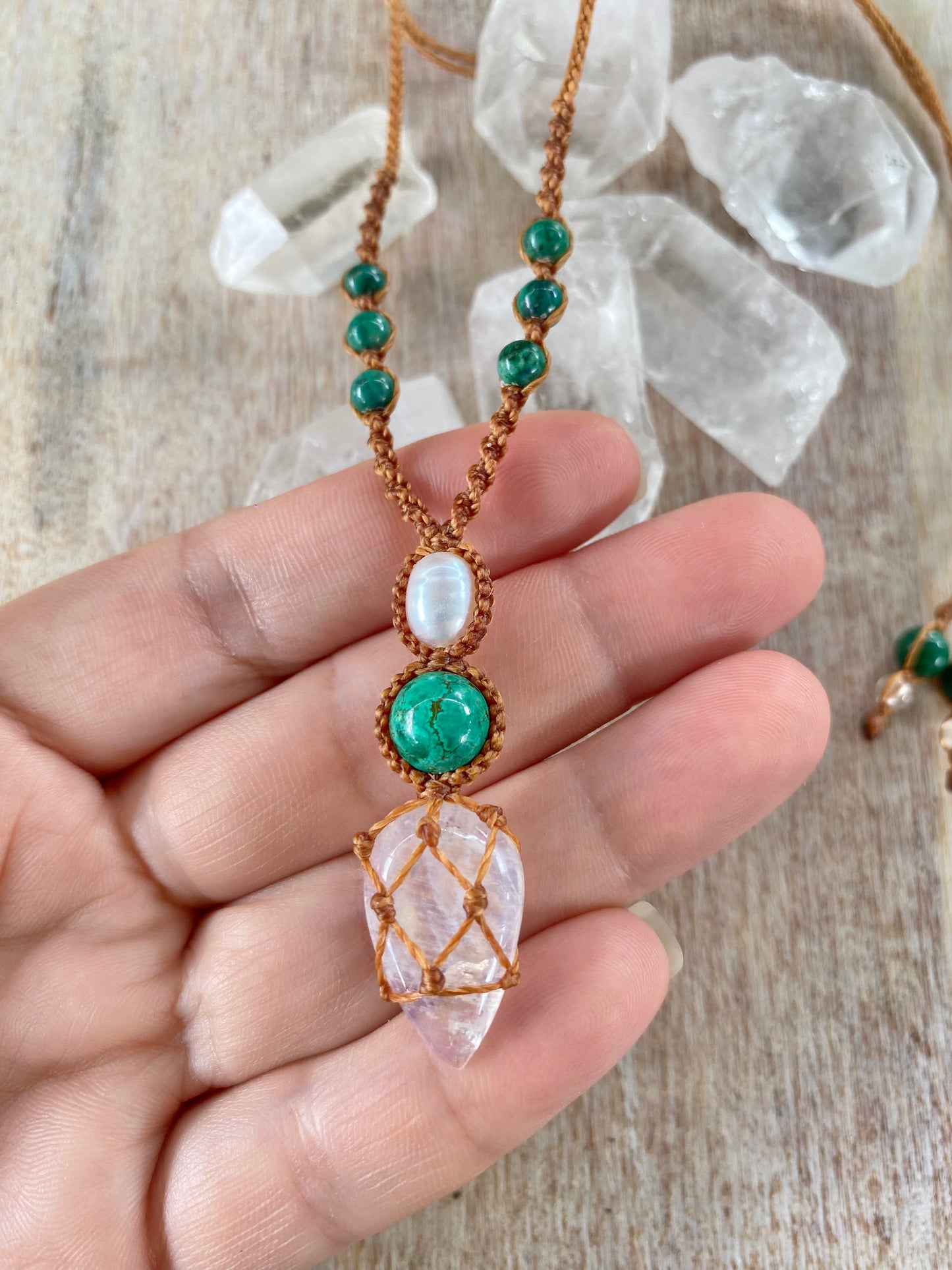 Thallasa Necklace (Azurite)