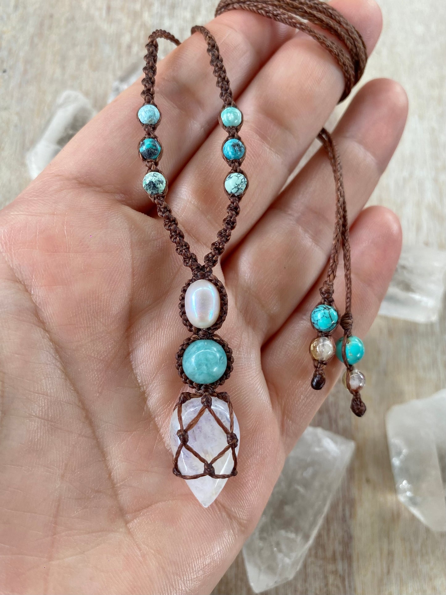 Thallasa Necklace (Burma Jade)