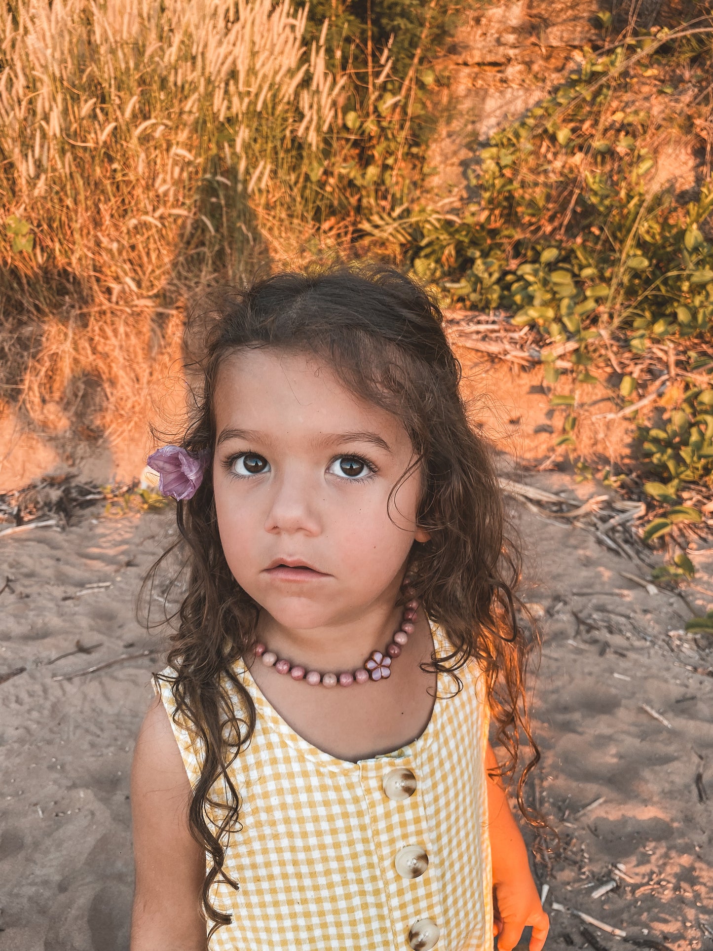 Rosy Haze Kids Necklace